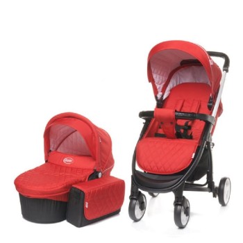 Carucior copii 3 in 1 Atomic 4Baby Red