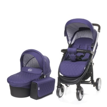 Carucior copii 3 in 1 Atomic 4Baby Purple
