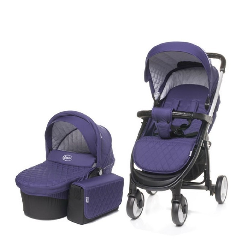Carucior copii 3 in 1 Atomic 4Baby Purple