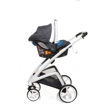Carucior copii 3 in 1 Cosmo 4Baby Dark Grey