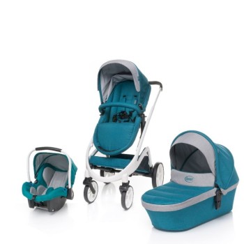 Carucior copii 3 in 1 Cosmo 4Baby Dark Turquoise