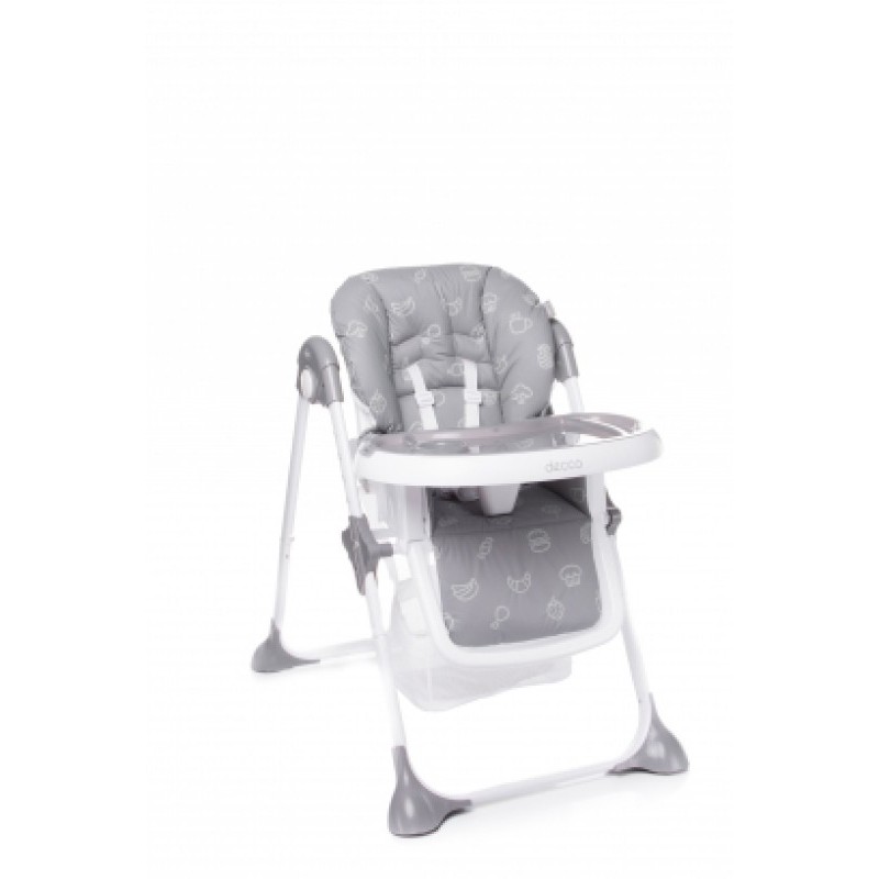 Scaun de masa Decco 4Baby Gri