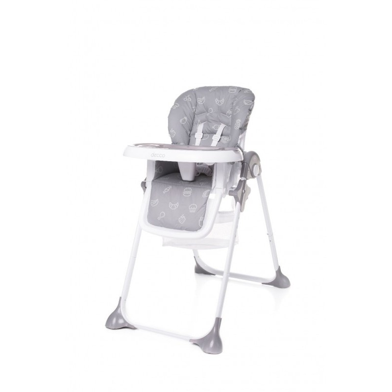 Scaun de masa Decco 4Baby Gri