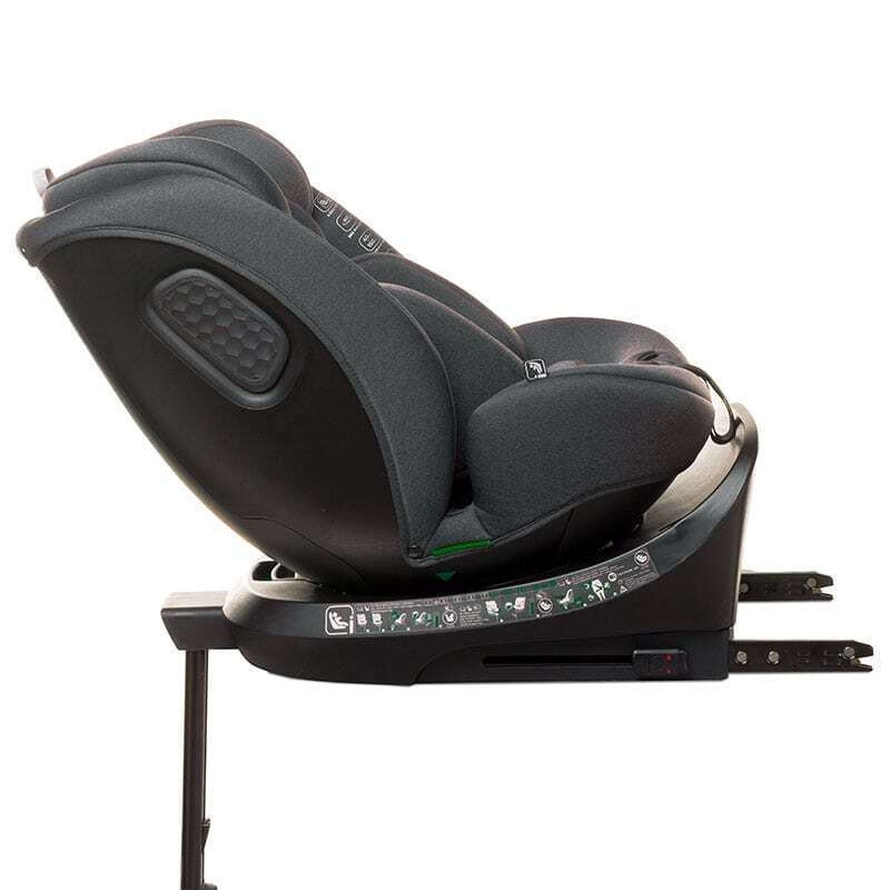 Scaun auto Isofix rotativ 0-36kg Enzo Fix 4Baby Graphite
