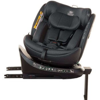 Scaun auto Isofix rotativ 0-36kg Enzo Fix 4Baby Graphite