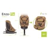 Scaun auto Isofix rotativ 0-36kg Enzo Fix 4Baby Mokka