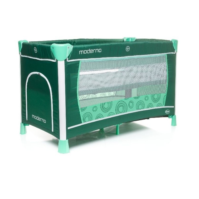 Patut pliabil Moderno 4Baby Turquoise