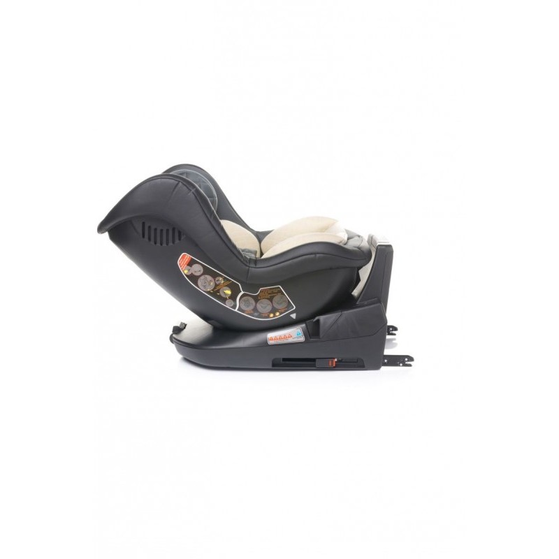 Scaun auto 0-18kg rotativ 360 Roll-Fix 4Baby Grey