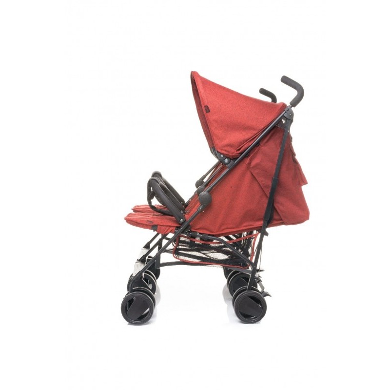 Carucior sport pentru gemeni Twins 4Baby Grey