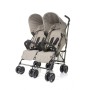 Carucior sport pentru gemeni Twins 4Baby Beige