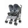 Carucior sport pentru gemeni Twins 4Baby Grey