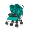 Carucior sport pentru gemeni Twins 4Baby Dark Turquoise