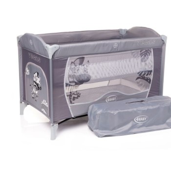 Patut pliabil pentru copii Vegas 4Baby Red Elephant