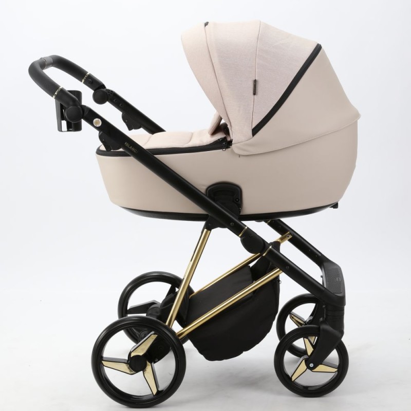 Carucior 3 in 1 Blanc Adamex Deluxe Beige PS560