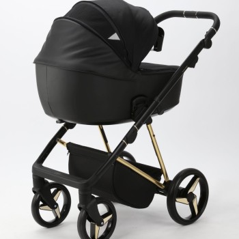 Carucior 3 in 1 Blanc Adamex Deluxe Black PS699