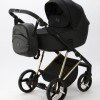 Carucior 3 in 1 Blanc Adamex Deluxe Black PS699