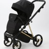 Carucior 3 in 1 Blanc Adamex Deluxe Black PS699