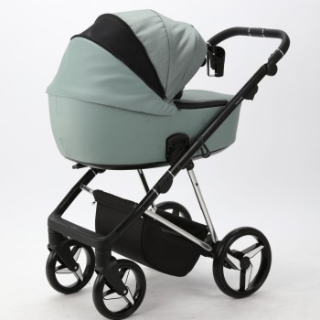 Carucior 3 in 1 Blanc Adamex Deluxe Soft Green PS809