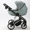 Carucior 3 in 1 Blanc Adamex Deluxe Soft Green PS809