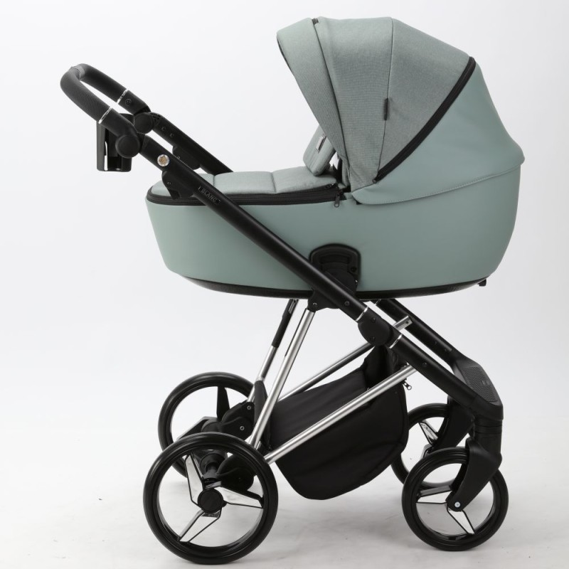 Carucior 3 in 1 Blanc Adamex Deluxe Soft Green PS809