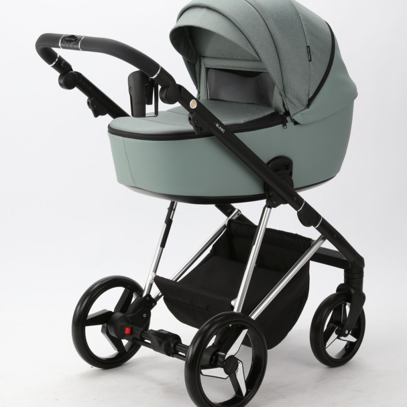 Carucior 3 in 1 Blanc Adamex Deluxe Soft Green PS809