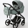 Carucior 3 in 1 Blanc Adamex Deluxe Soft Green PS809