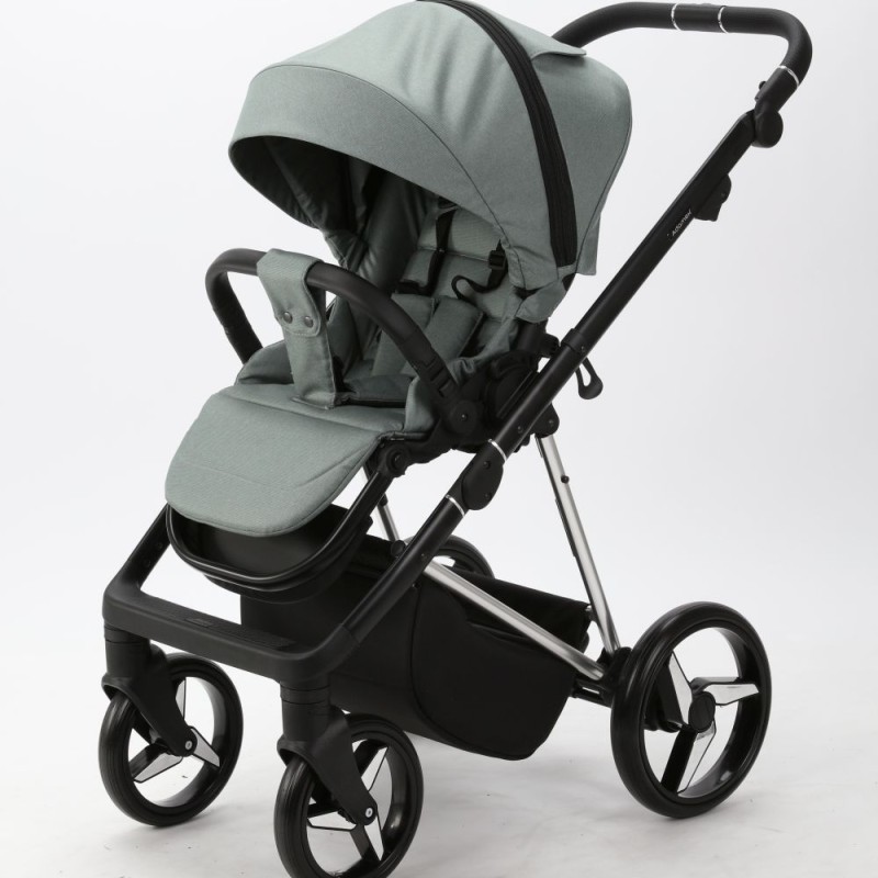 Carucior 3 in 1 Blanc Adamex Deluxe Soft Green PS809