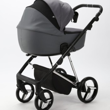 Carucior 3 in 1 Blanc Adamex Deluxe Grey PS733