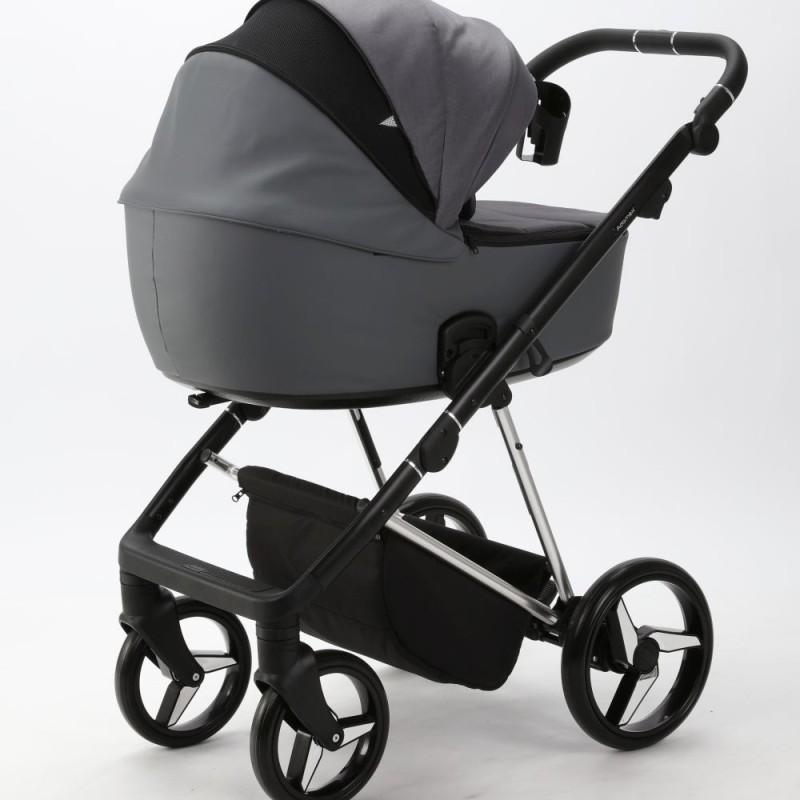 Carucior 3 in 1 Blanc Adamex Deluxe Grey PS733