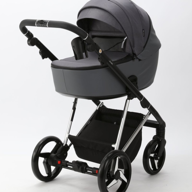 Carucior 3 in 1 Blanc Adamex Deluxe Grey PS733