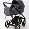Carucior 3 in 1 Blanc Adamex Deluxe Grey PS733