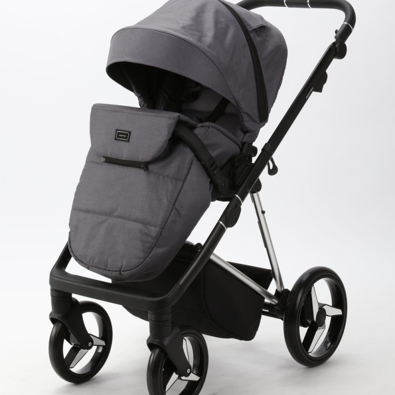 Carucior 3 in 1 Blanc Adamex Deluxe Grey PS733