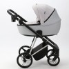 Carucior 3 in 1 Blanc Adamex Deluxe Light Grey PS586