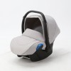 Carucior 3 in 1 Blanc Adamex Deluxe Light Grey PS586