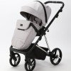 Carucior 3 in 1 Blanc Adamex Deluxe Light Grey PS586