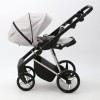 Carucior 3 in 1 Blanc Adamex Deluxe Light Grey PS586
