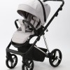 Carucior 3 in 1 Blanc Adamex Deluxe Light Grey PS586