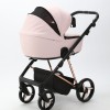 Carucior 3 in 1 Blanc Adamex Deluxe Rose PS731