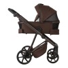Carucior 3 in 1 Delta Natura Collection Adamex Coffee cu scoica testata ADAC