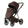 Carucior 3 in 1 Delta Natura Collection Adamex Coffee cu scoica testata ADAC