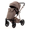 Carucior 3 in 1 Delta Natura Collection Adamex Cappucino cu scoica testata ADAC