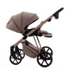 Carucior 3 in 1 Delta Natura Collection Adamex Cappucino cu scoica testata ADAC