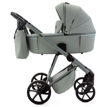 Carucior 3 in 1 Delta Natura Collection Adamex Mint cu scoica testata ADAC