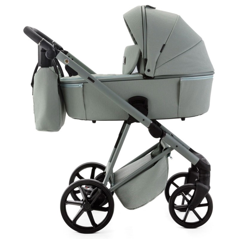 Carucior 3 in 1 Delta Natura Collection Adamex Mint cu scoica testata ADAC