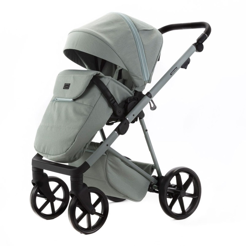 Carucior 3 in 1 Delta Natura Collection Adamex Mint cu scoica testata ADAC