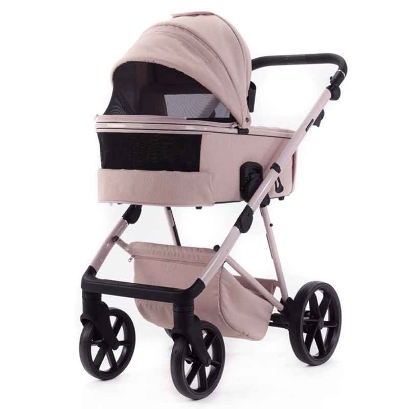 Carucior 3 in 1 Delta Natura Collection Adamex Rose cu scoica testata ADAC