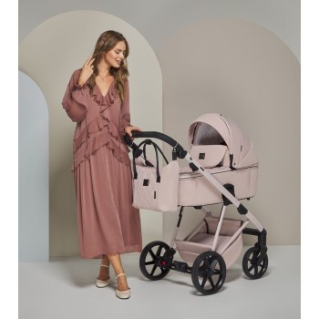 Carucior 3 in 1 Delta Natura Collection Adamex Rose cu scoica testata ADAC