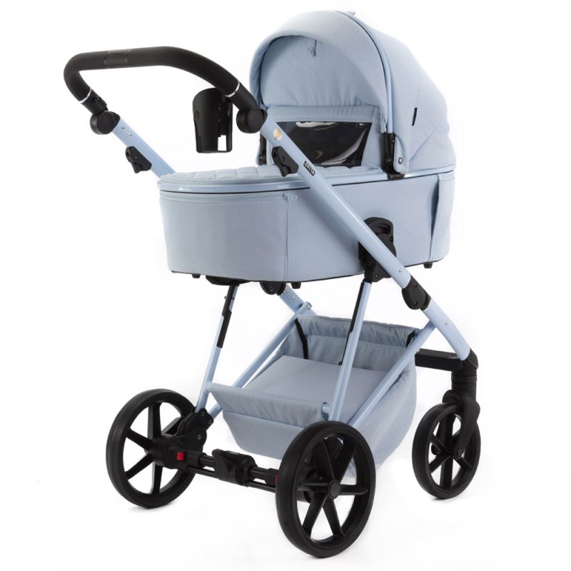 Carucior 3 in 1 Delta Natura Collection Adamex Sky cu scoica testata ADAC