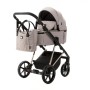 Carucior 3 in 1 Delta Adamex Deluxe Beige TK803 cu scoica testata ADAC