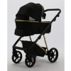 Carucior 3 in 1 Delta Adamex Deluxe Black TK807 cu scoica testata ADAC